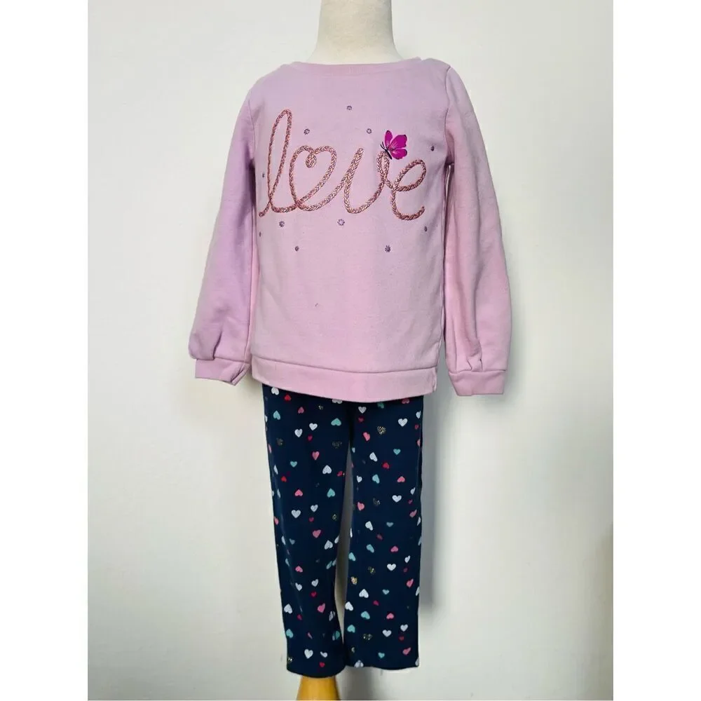 Lot Toddler Girls 5 Top Bottom Three-piece Bundle BUY 2 GET 1 FREE